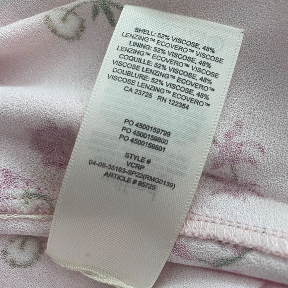 Aritzia Wilfred Dress (00, Pink Floral) - Picture 5 of 5